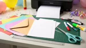 Jak przygotować idealne zaproszenie na urodziny dziecka do druku krok po kroku